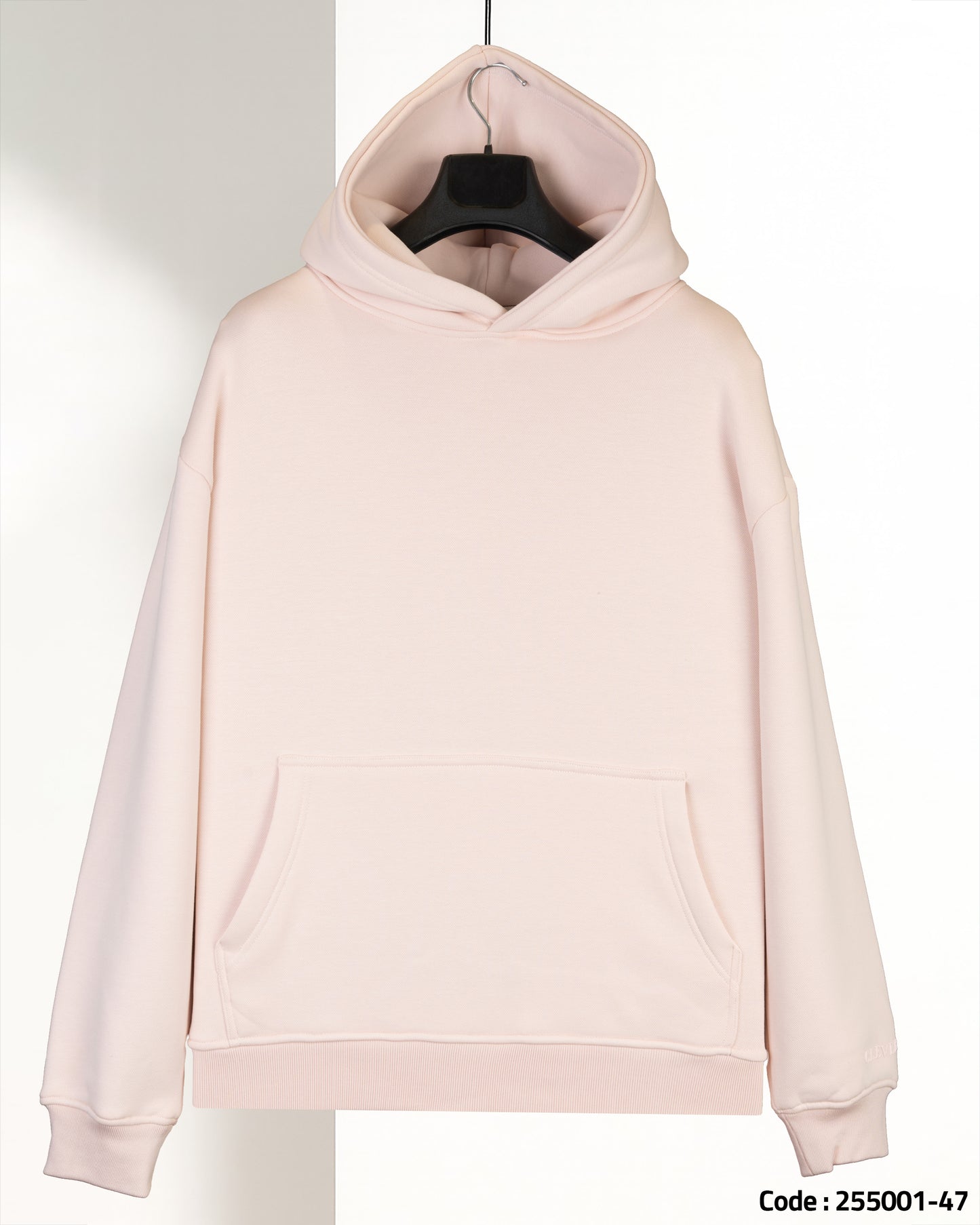 Light-Rose Basic Cotton Hoodie