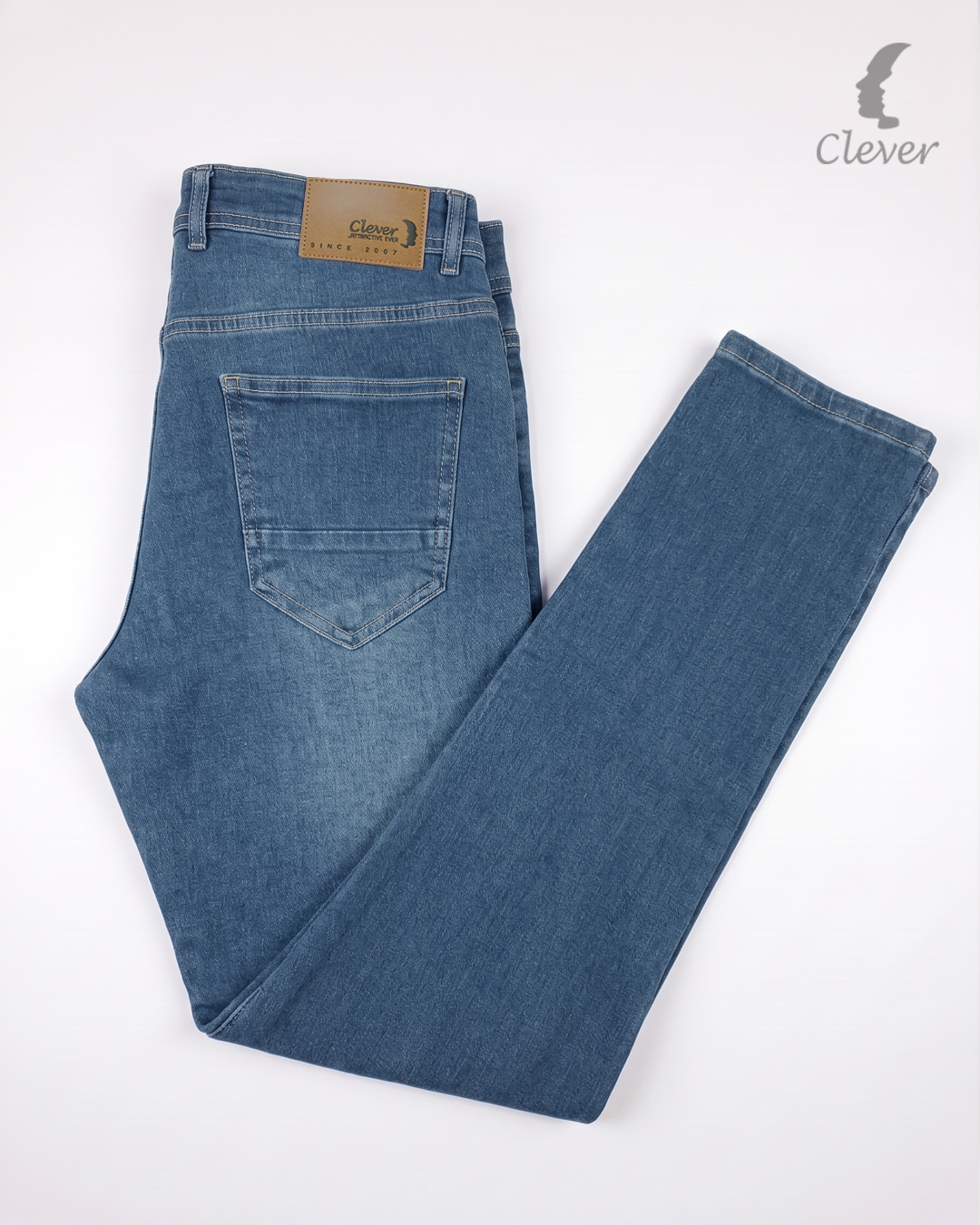 Medium Blue SLim Fit Denim Jeans