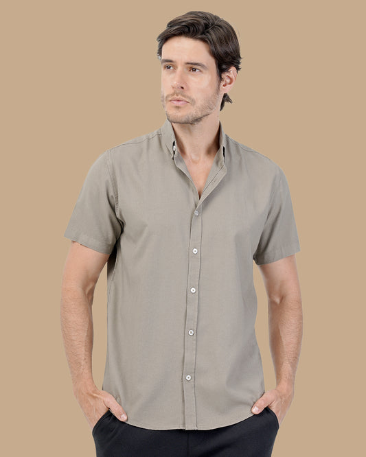 Gray Cotton shirt