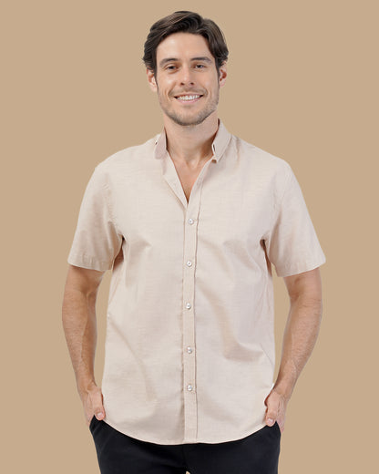 Light Beige Cotton shirt