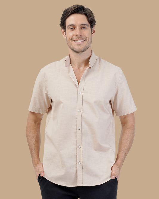 Light Beige Cotton shirt