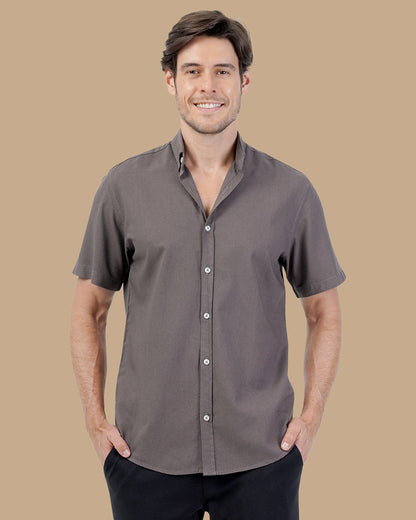 Charcoal Cotton shirt