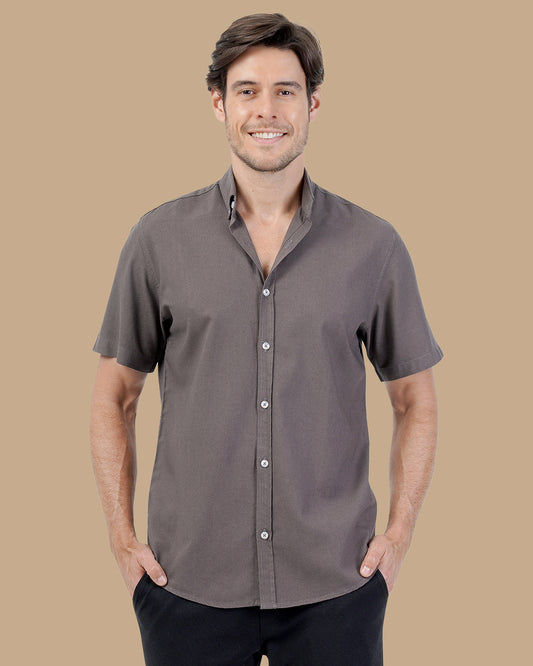 Charcoal Cotton shirt
