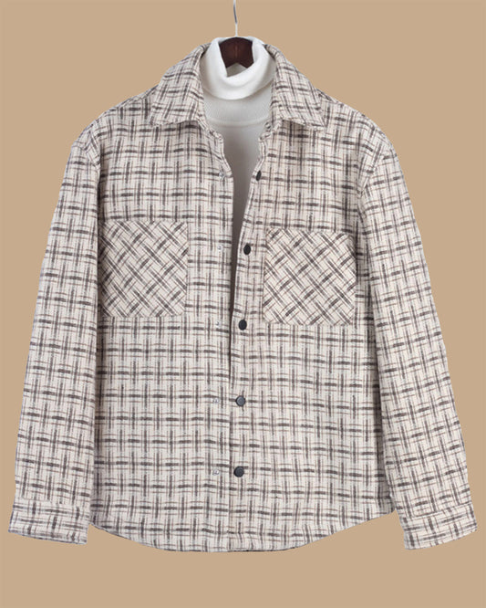 Off-White checkered winter shirt