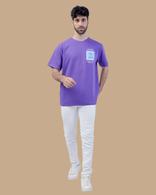 Mauve Cotton T-shirt