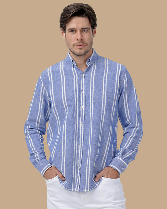 Blue Cotton shirt