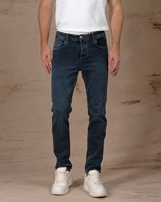 MEN'S SLIM FIT JEANS Blue Black