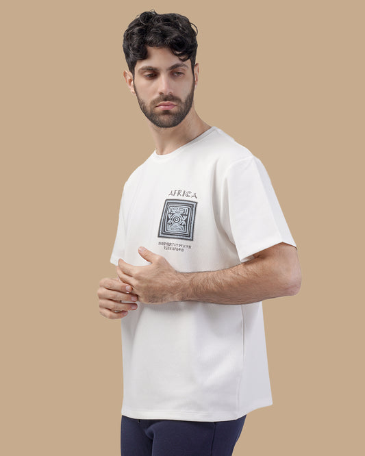 White Cotton T-shirt