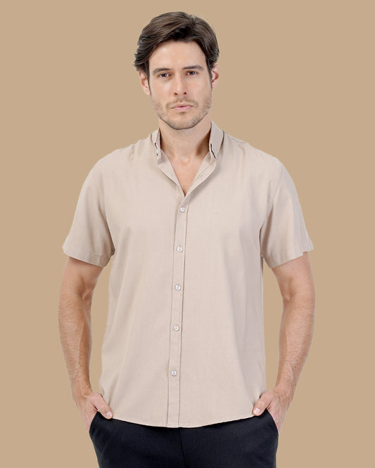Caffee Cotton shirt