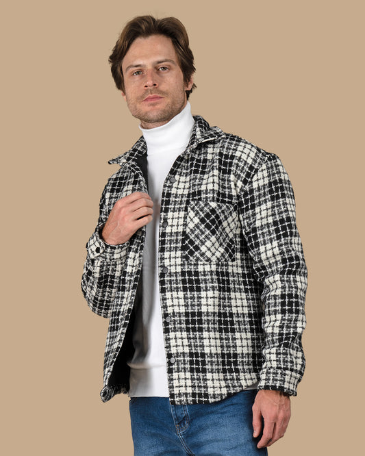 Black Flannel checkered winter shirt