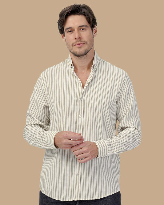 Light Olive Cotton shirt
