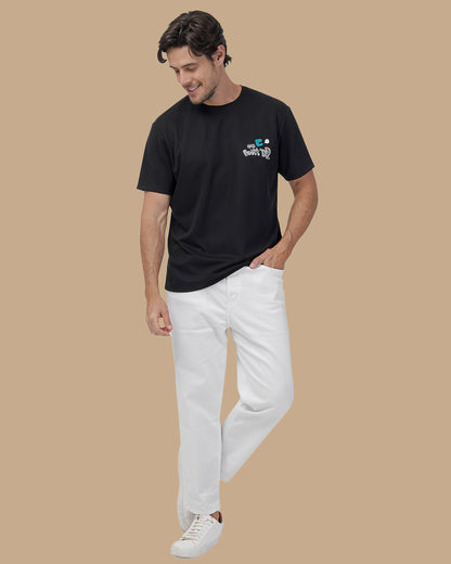 Black Cotton T-shirt