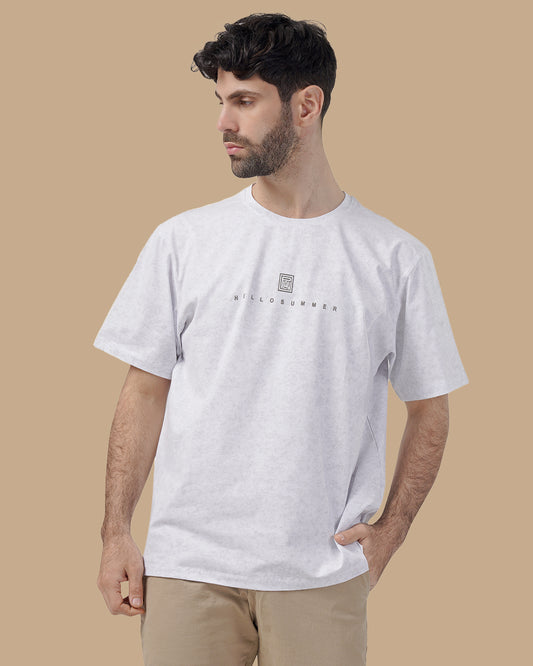 White Cotton T-shirt