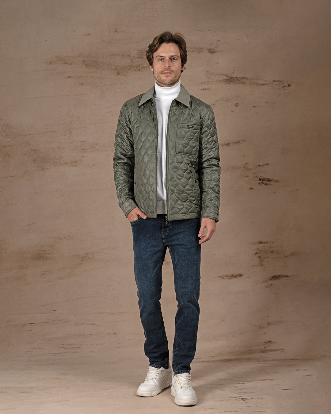 Oil Regular fit waterproof jacket