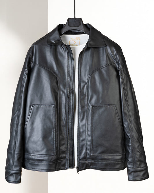 Black Classic Leather Jacket