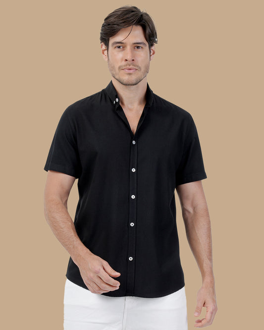 Black Cotton shirt