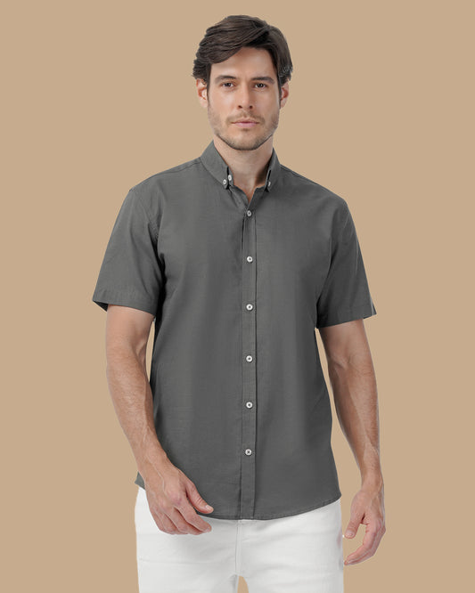 Charcoal Linen shirt