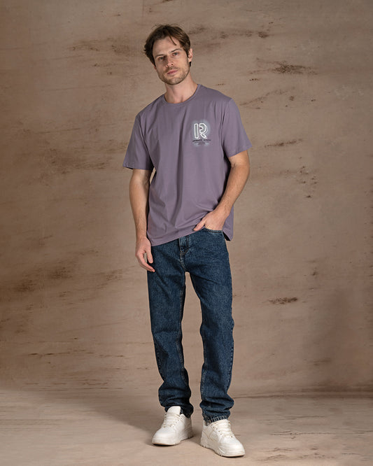 Move Dual-sided printed Cotton T-shirt