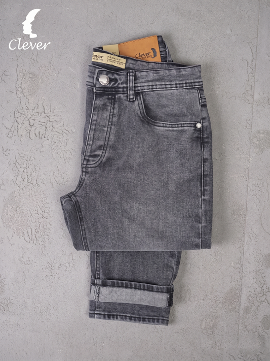 Grey Denim Jeans
