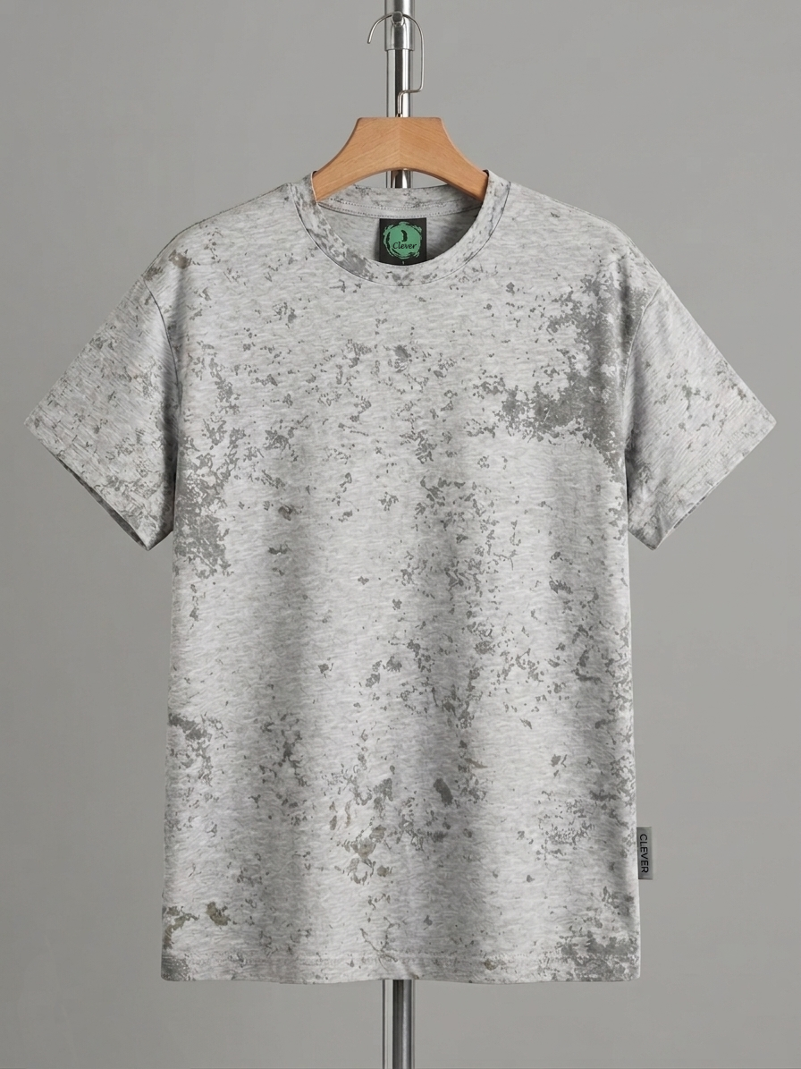 Chanie Printed Round Cotton T-Shirt