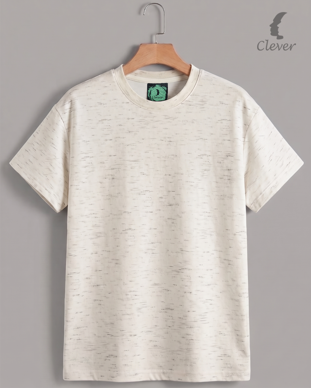 Off-White Over Size Textured Cotton T-Shirt