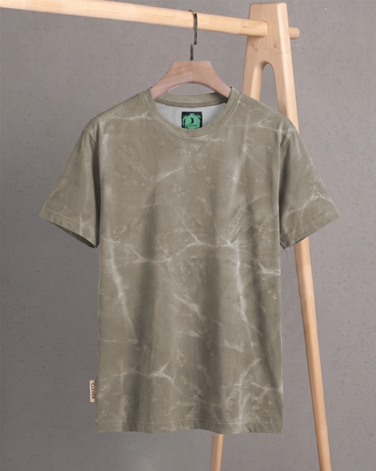 Camel Over Size Cotton T-Shirt