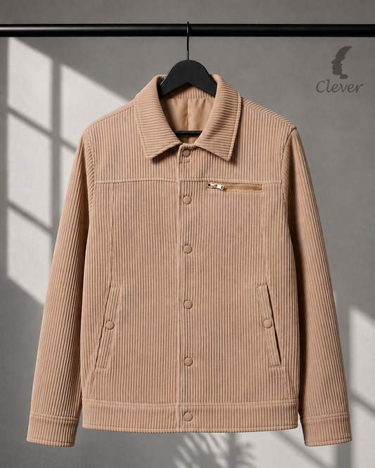 Classic Corduroy Jacket - Cafe