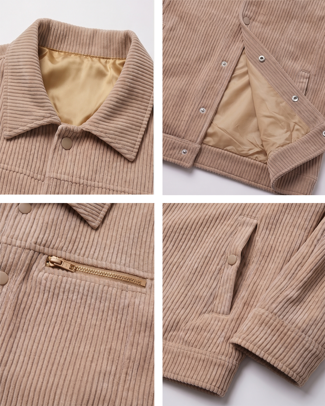 Classic Corduroy Jacket - Cafe
