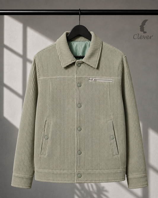 Classic Corduroy Jacket -Mint