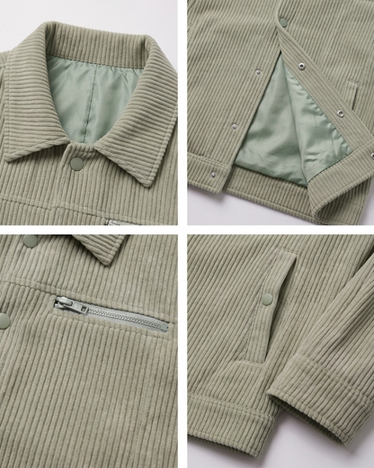 Classic Corduroy Jacket -Mint