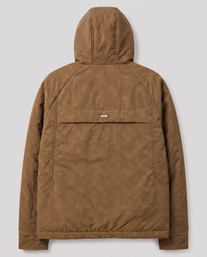 Hooded jacket with fine fabric -wholesale