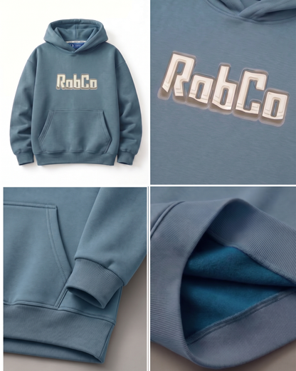 RobCo Brazil logo hoodie - petroleum