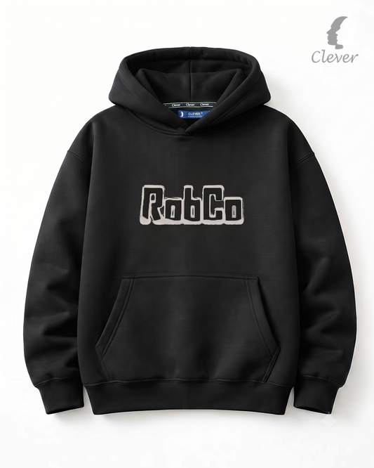 RobCo Brazil logo hoodie - black