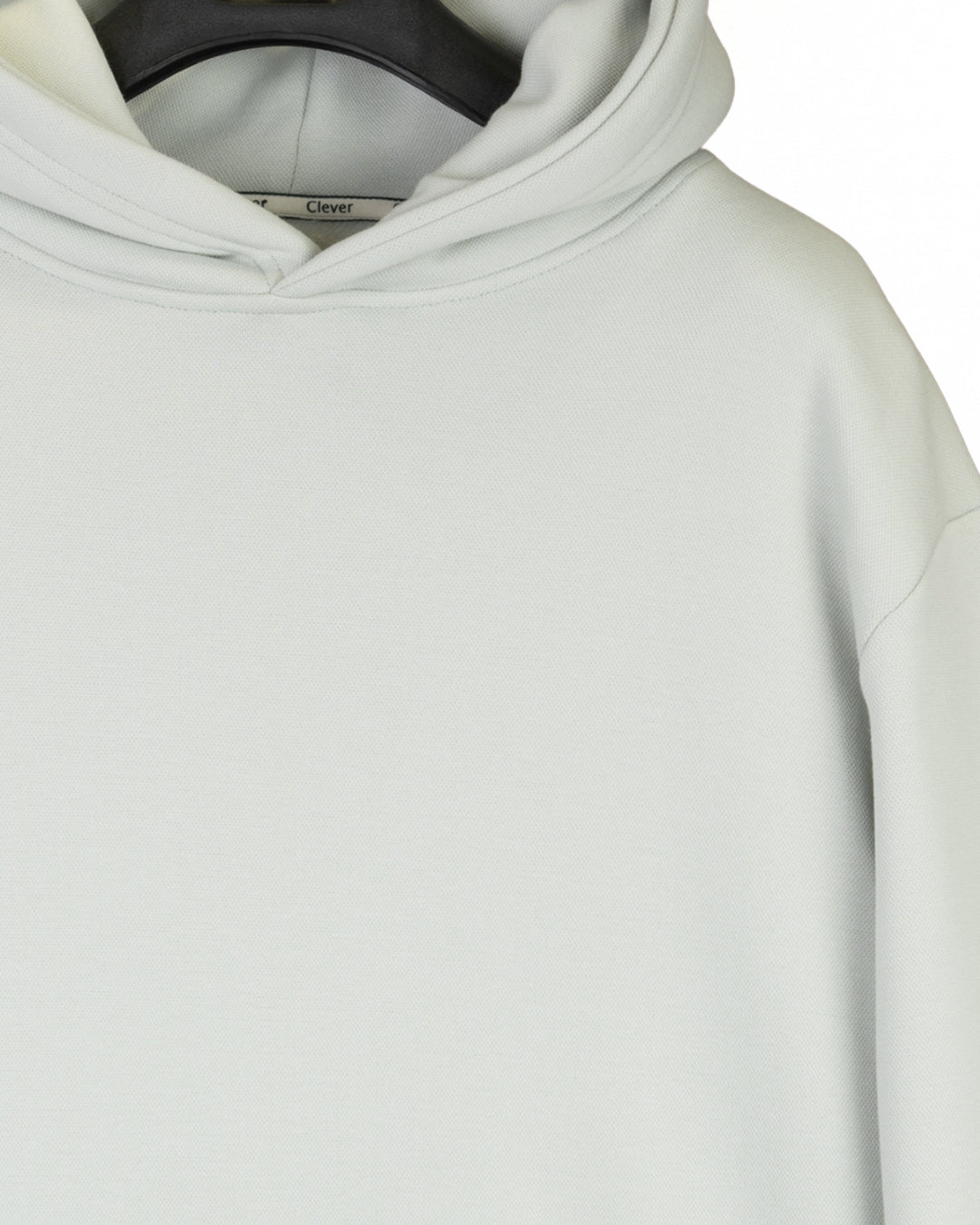 Light-Mint Green Basic Cotton Hoodie