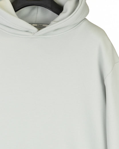 Light-Mint Green Basic Cotton Hoodie