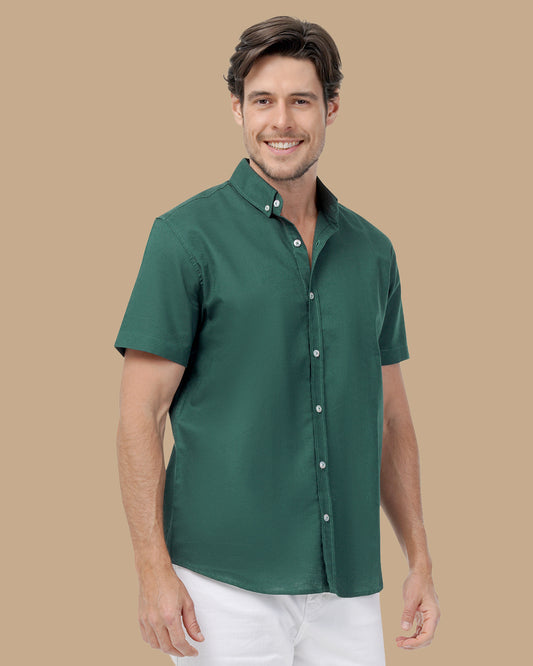 Dark Genzari Linen shirt