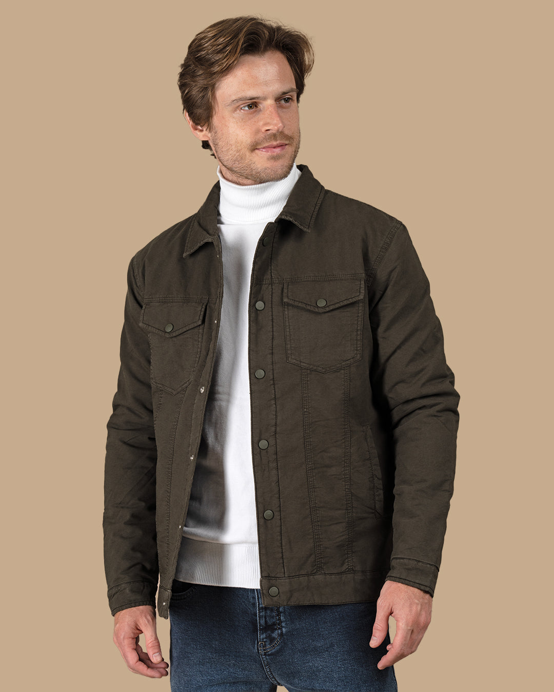 Oil Casual Gabardine Jacket