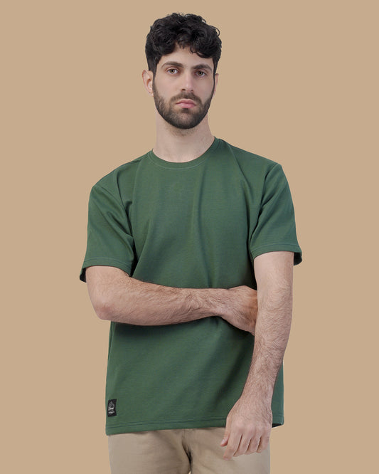 Royal Green Cotton T-shirt
