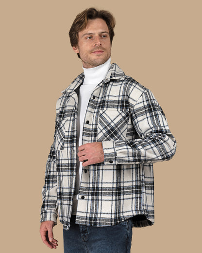 White Flannel checkered winter shirt