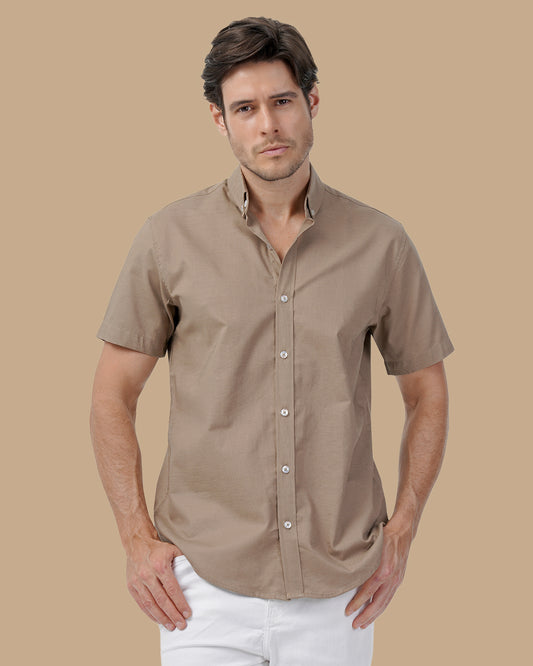 Brown Linen shirt