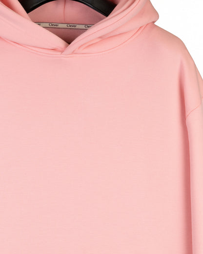 Rose Basic Cotton Hoodie