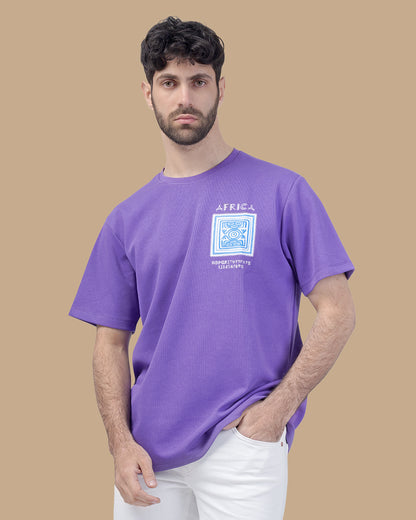 Mauve Cotton T-shirt