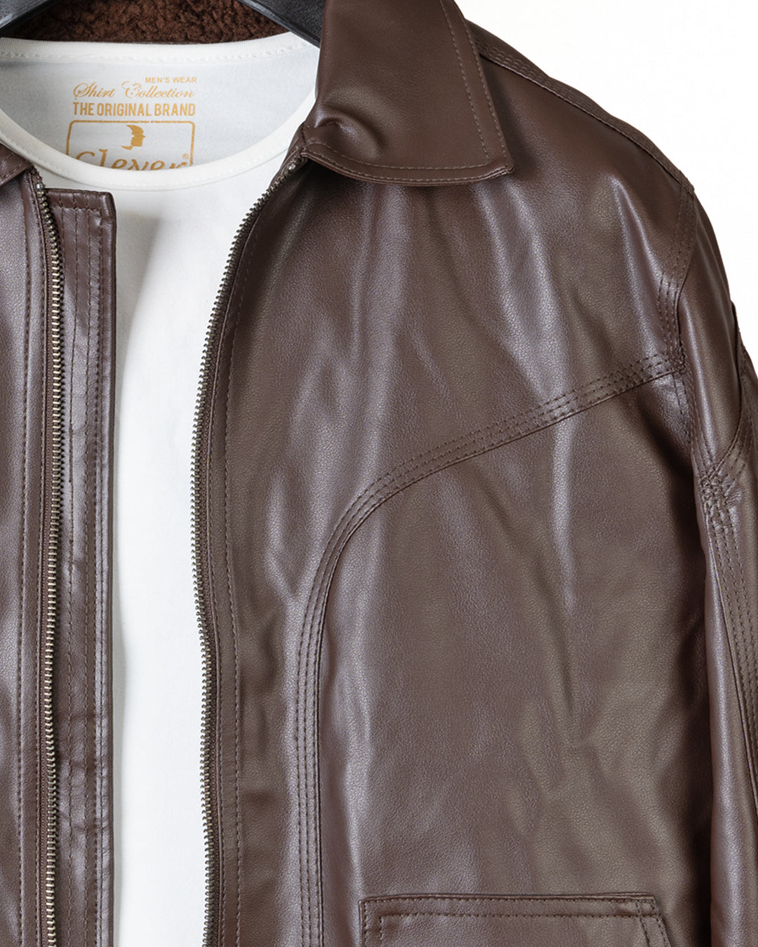 Brown Classic Leather Jacket