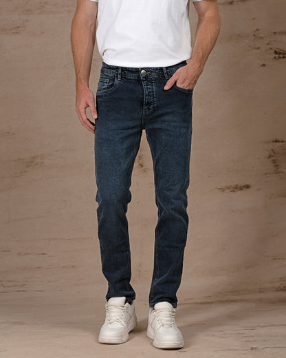 MEN'S SLIM FIT JEANS Blue Black