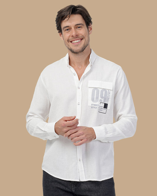 White Cotton shirt