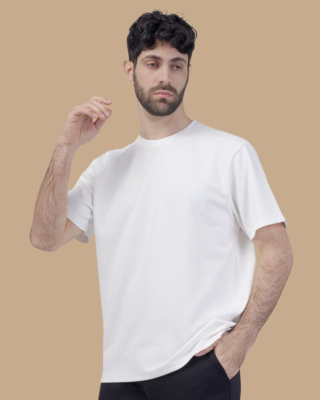 White Cotton T-shirt