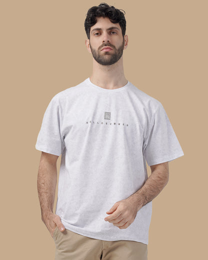 White Cotton T-shirt