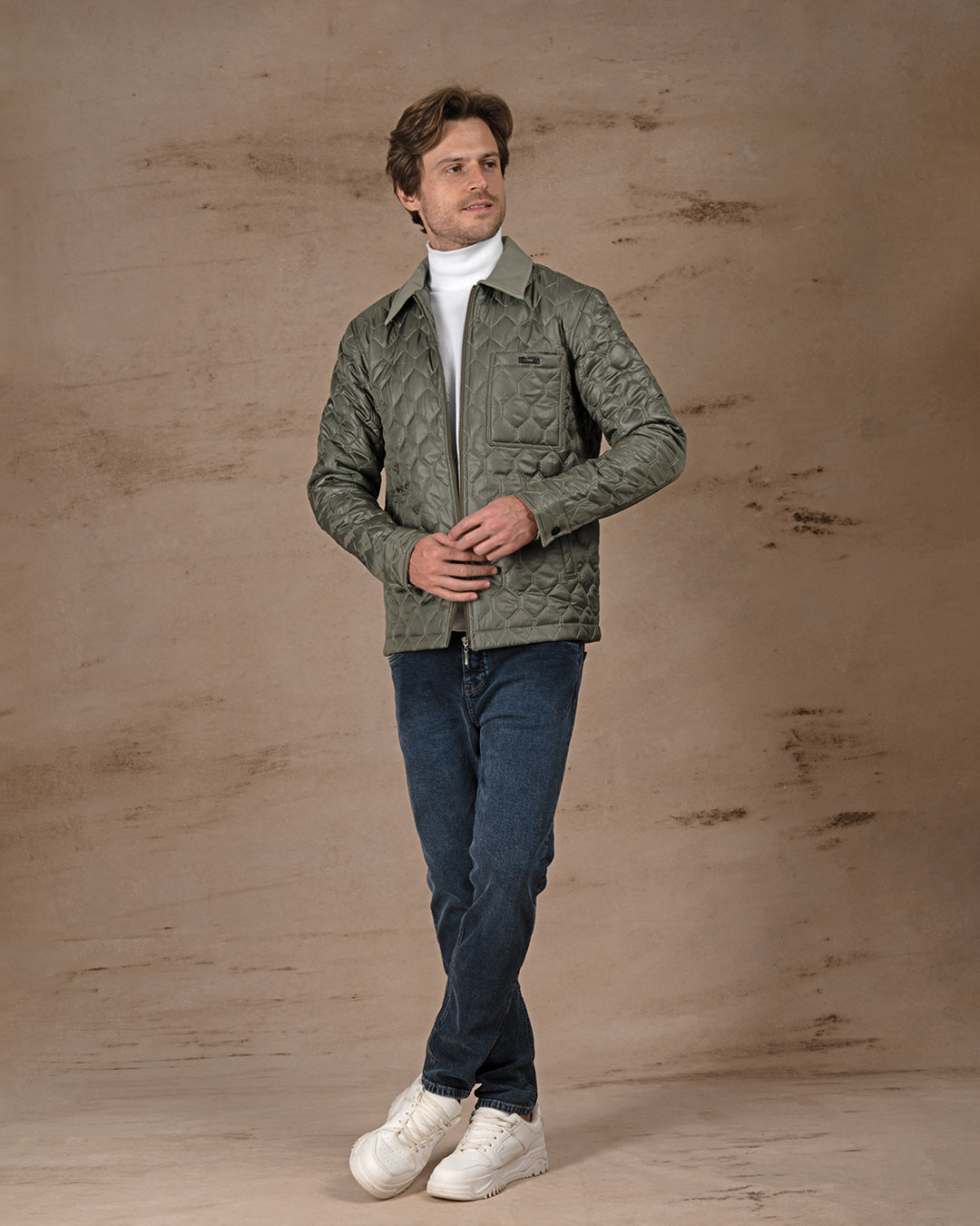 Oil Regular fit waterproof jacket