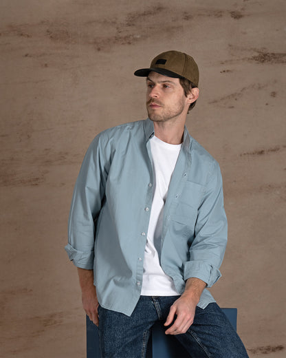 Mint striped Cotton shirt