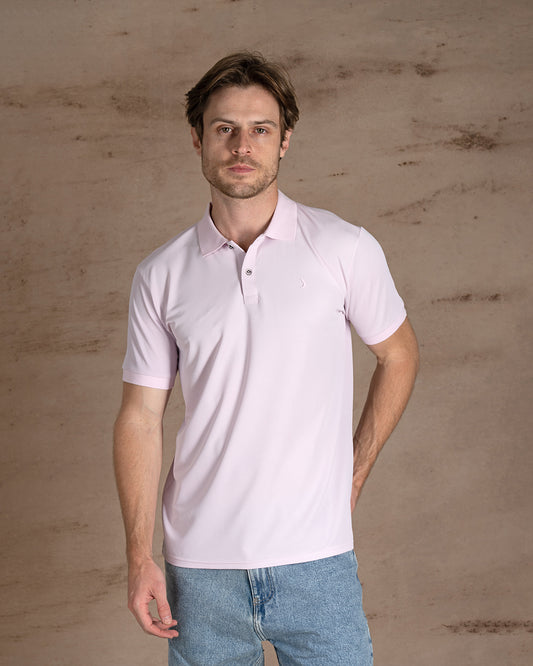 Light Move Cotton Knitted Polo Shirt Short sleeves